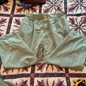 Big Bud Press Pleated Green Pants size XL